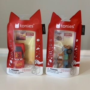 Disney Cars Tonies audio figure / Set of 2: Lightning McQueen, Mater